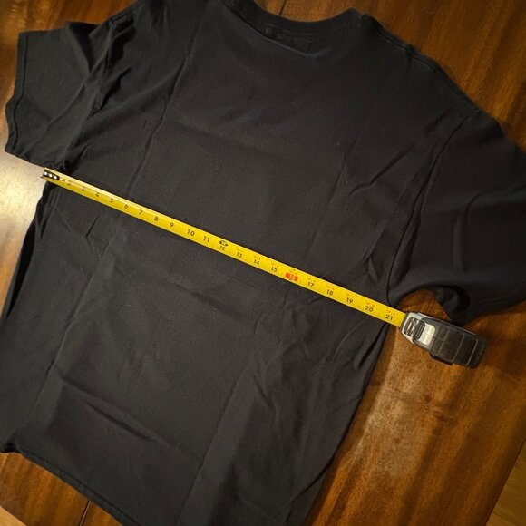 NWOT Elf Movie Will Ferrell Christmas Graphic Black T-Shirt Gildan Heavy Cotton - Picture 6 of 7